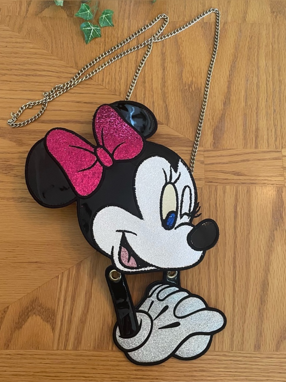 Danielle Nicole Minnie Mouse Sequin Crossbody Purse